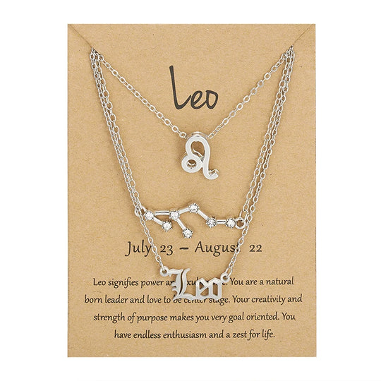 Zodiac Necklace Set