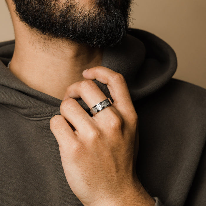 "With Hardship Comes Ease" RING | Men